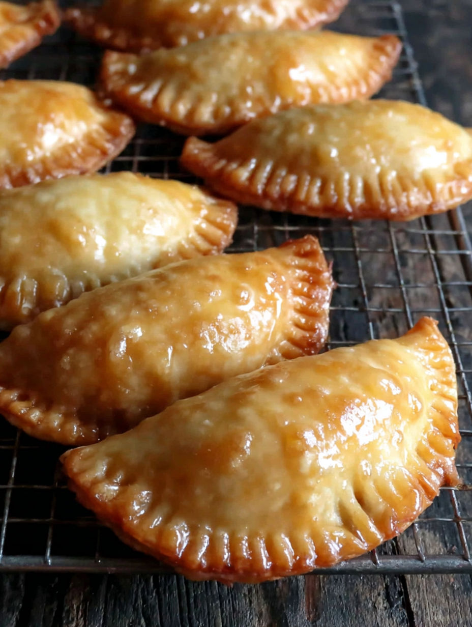 A tray of mini hand pies.