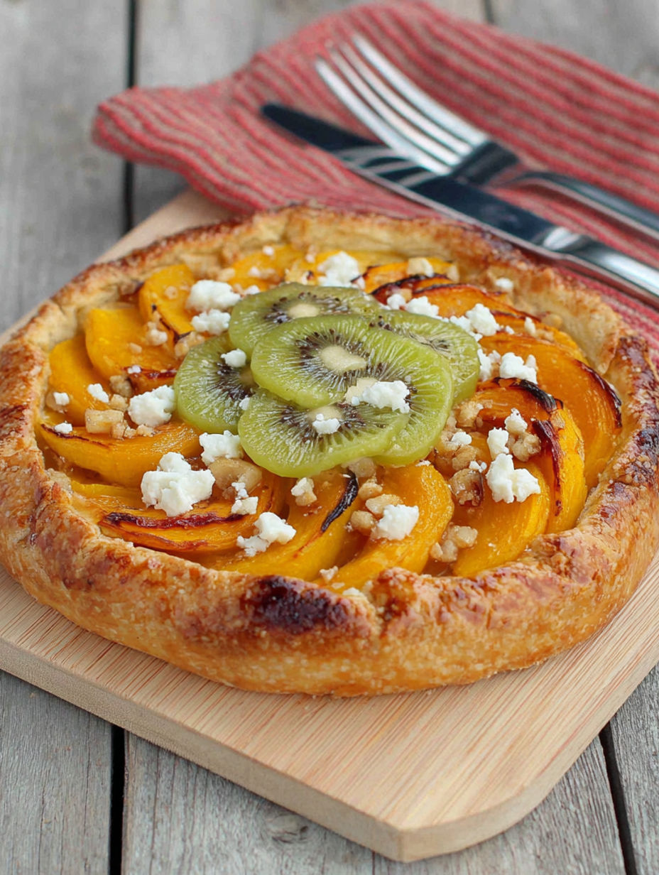 A pizza with a slice missing.