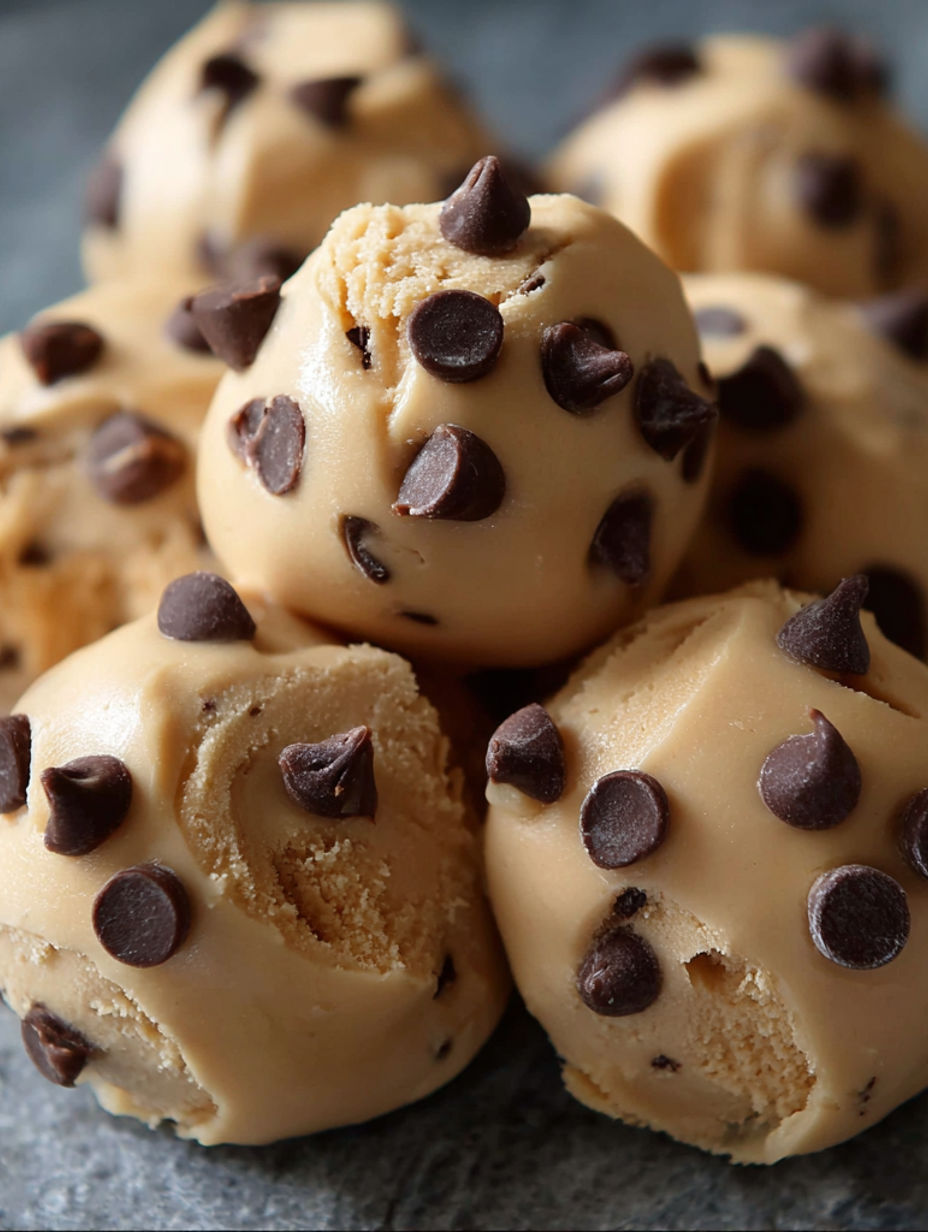 A close up of a chocolate covered peanut butter ball.