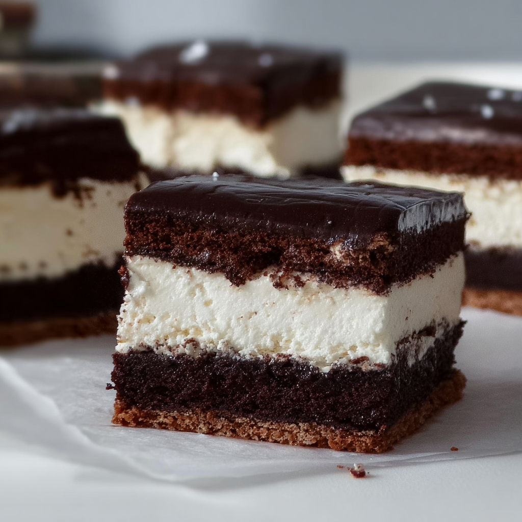 A piece of Kinder Pingui Kuchen.