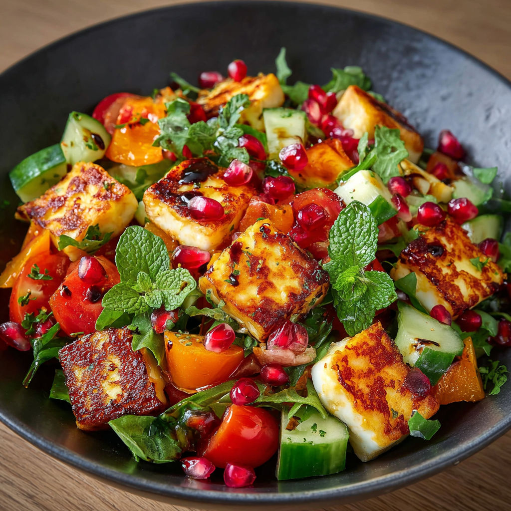 A bowl of food with a variety of ingredients.