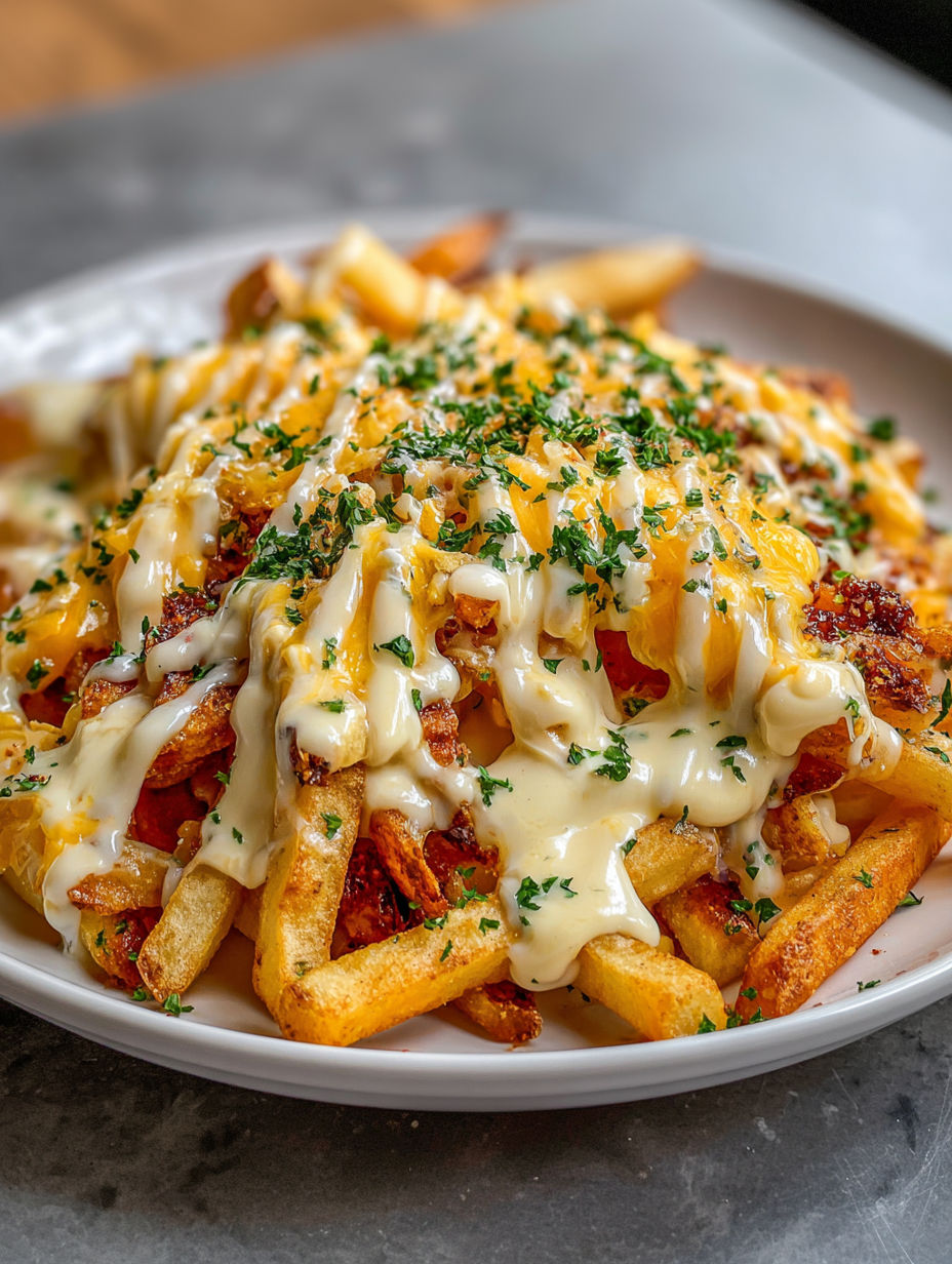 A plate of Louisiana Voodoo Fries.