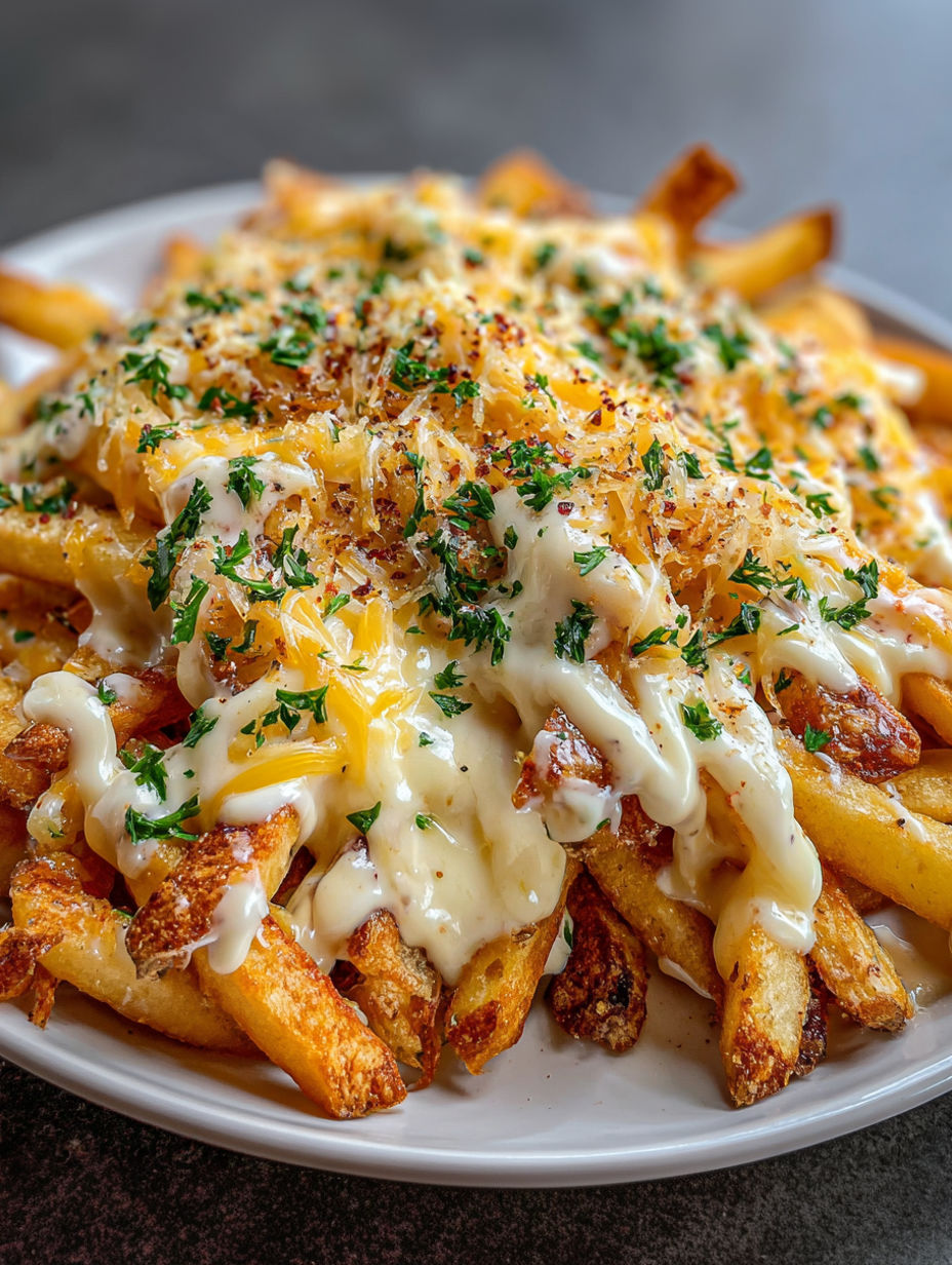 A plate of Louisiana Voodoo Fries.