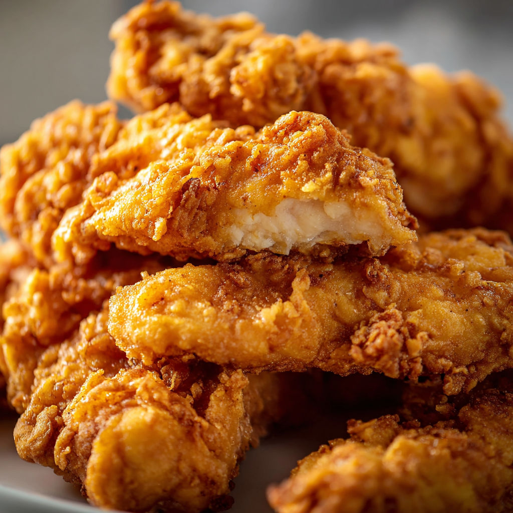 Air fryer chicken strips.