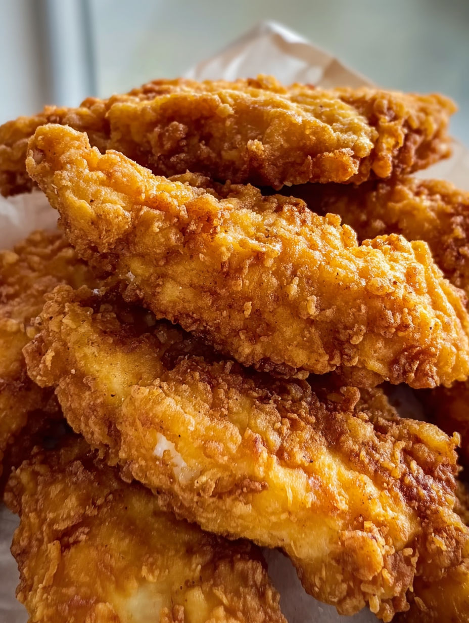 Air fryer chicken strips.