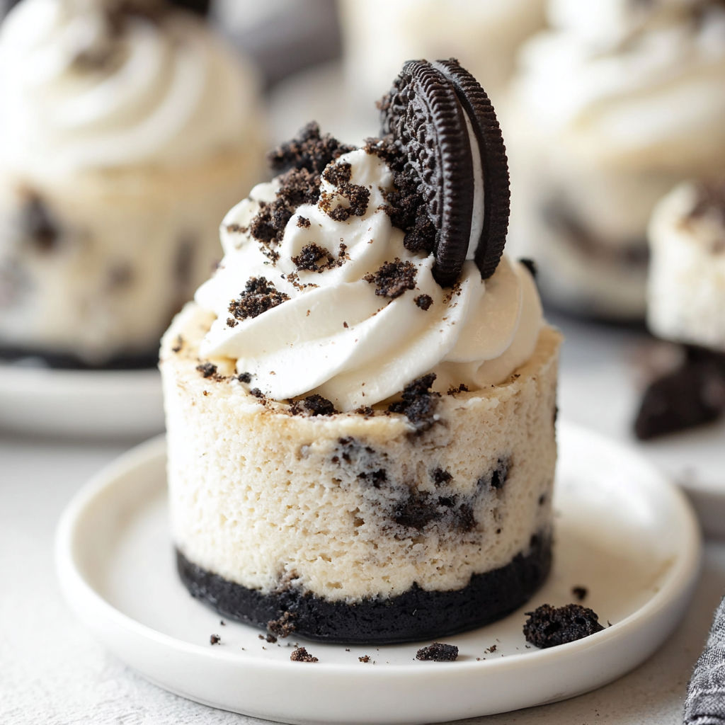 A small white plate with a piece of cake on it.