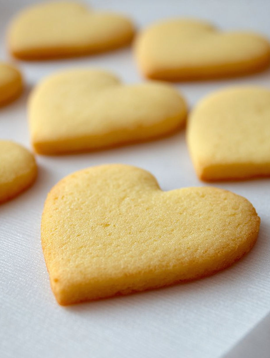 A white plate with a cookie shaped like a heart.