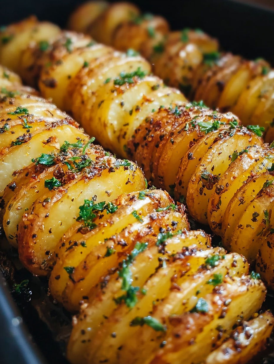 Airfryer Kartoffelscheiben.