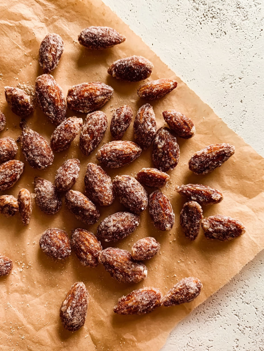 Gebrannte Mandeln selber machen.