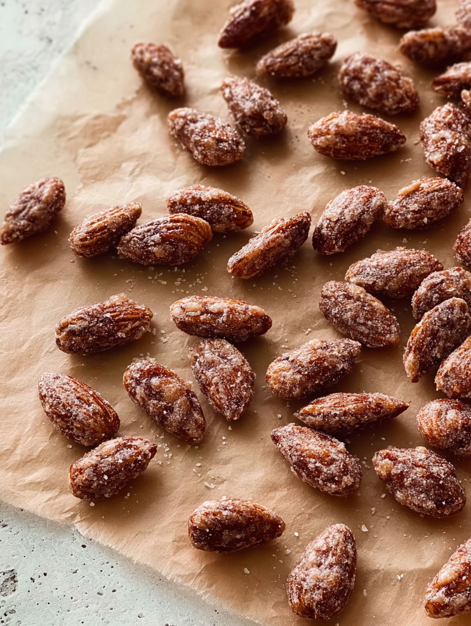 Gebrannte Mandeln selber machen.