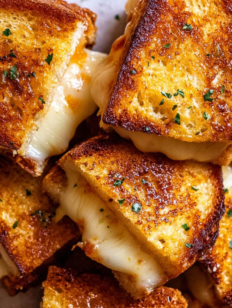 A grilled cheese sandwich with a slice of pineapple.