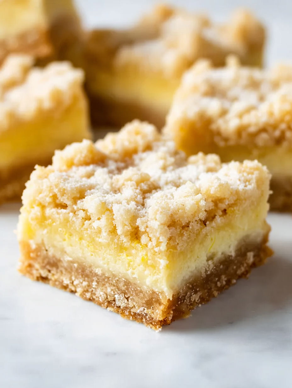 A piece of cake with a yellow filling.