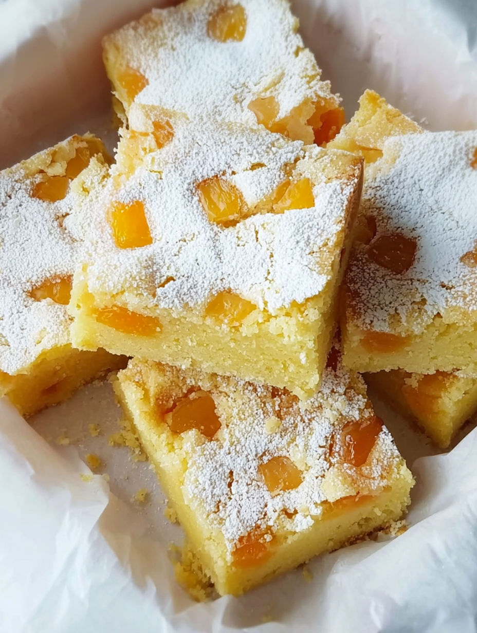 A plate of buttermilk cake.