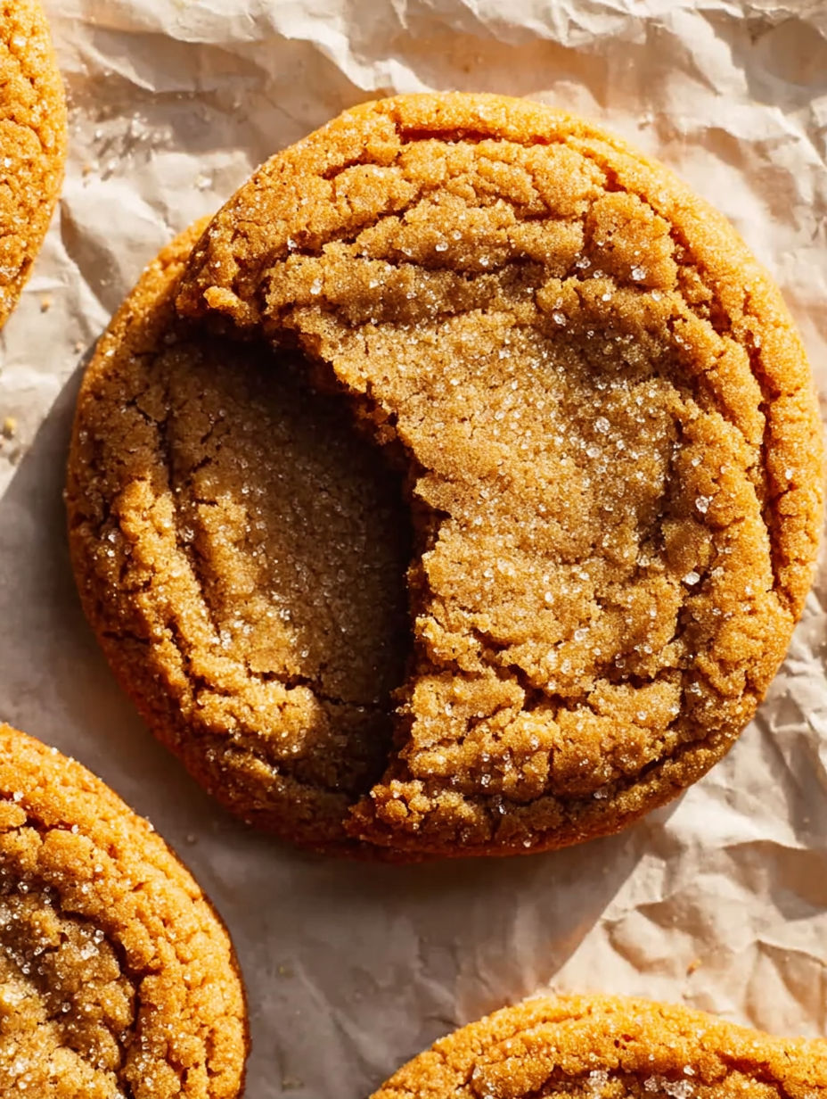 A close up of a cookie with a bite taken out of it.