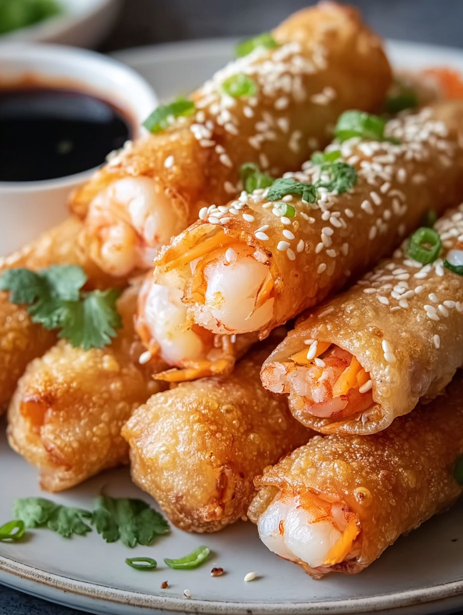 A plate of food with a sauce on it.