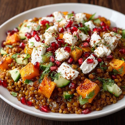 A plate of food with a salad and feta cheese.