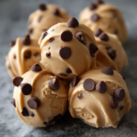 Chocolate covered peanut butter balls.