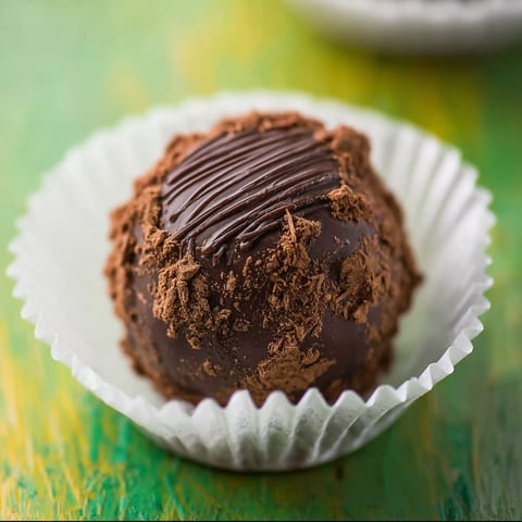 A chocolate covered Kahlua truffle.